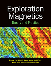 Cover of 'Exploration Magenetics', featuring an image depicting total magn